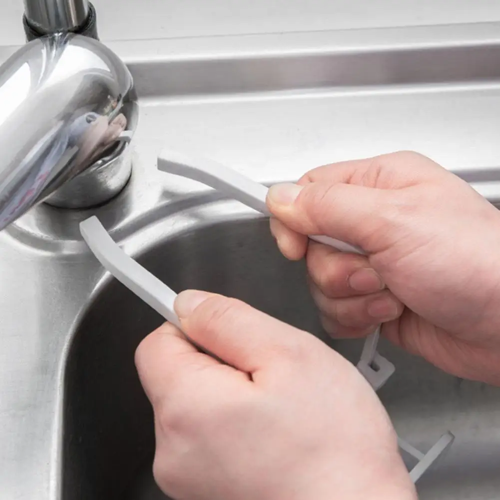 

Solid Portable Simple Sink Drain Rack 2 Layers Drying Holder Utility for Home