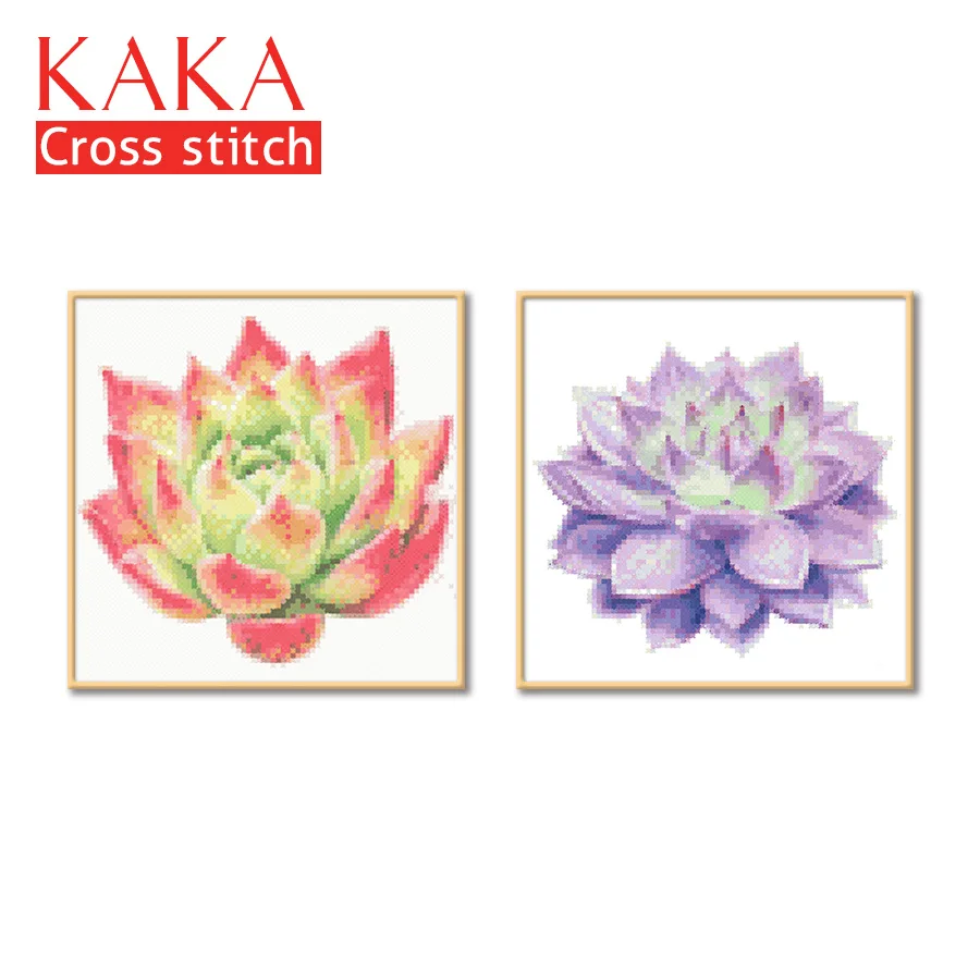 Наборы для вышивки крестом наборы рукоделия с напечатанным рисунком 11CT холст