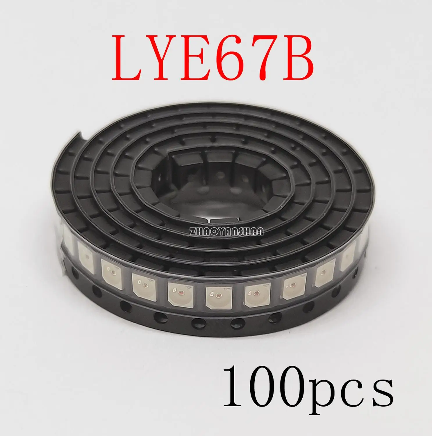 100 шт. X LYE67B LY E67B 3528 Желтый 1210 SMD LED Автомобильный свет Бесплатная