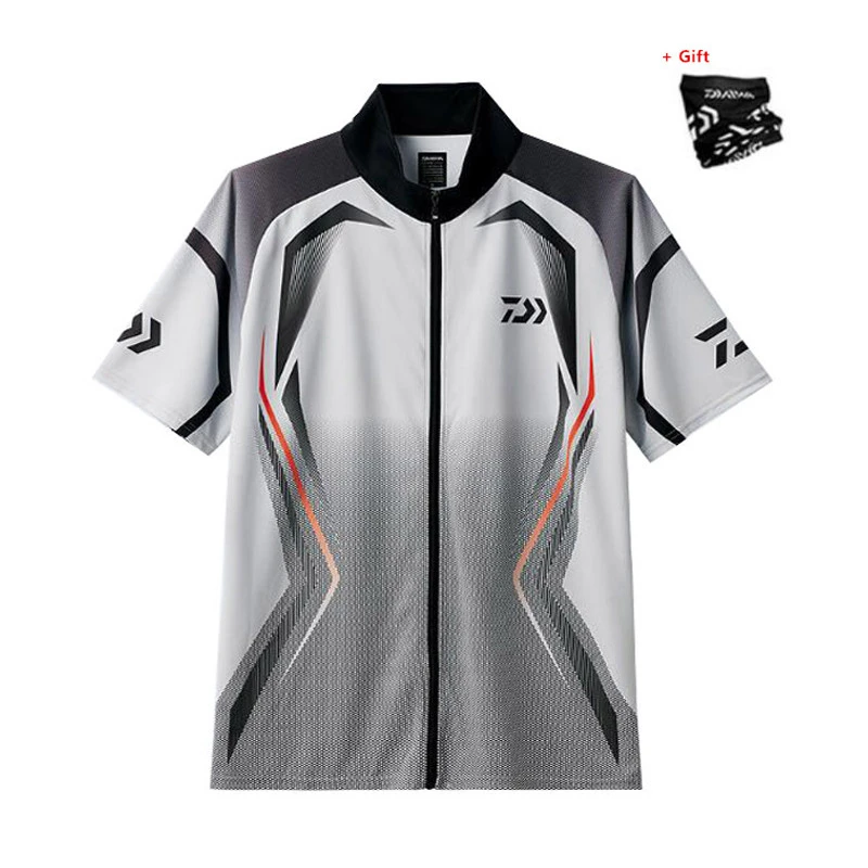 Новинка 2020 стильная мужская одежда для рыбалки с коротким рукавом дышащая