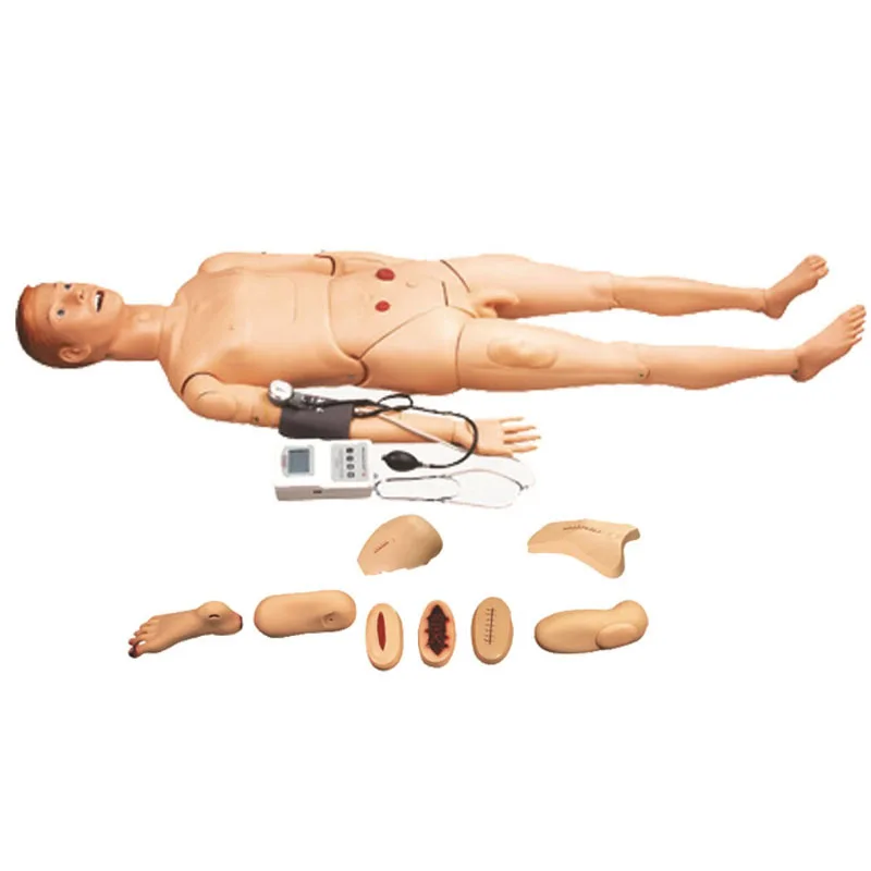 

Medical Science Teaching Advanced Full Function Nursing Training Manikin with Blood Pressure Measure