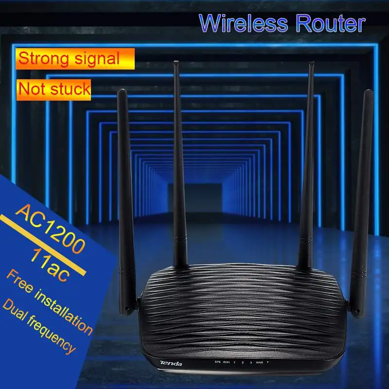 867 Мбит/с 2,4G& 5G беспроводной WiFi маршрутизатор Wi-Fi ретранслятор многоязычный FirmwareRouter/WISP/ретранслятор/модель AP 1WAN+ 3LAN RJ45 порт