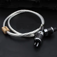 hifi supreme reference us ac power cord audio power cable with carbon fiber us mains power plug connector plug