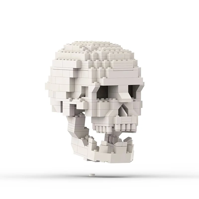 

City Series Skull Model Assembly Compatible Toys Interesting Educational Building Blocks Cultivate Interest Gift 410 PCS Cities
