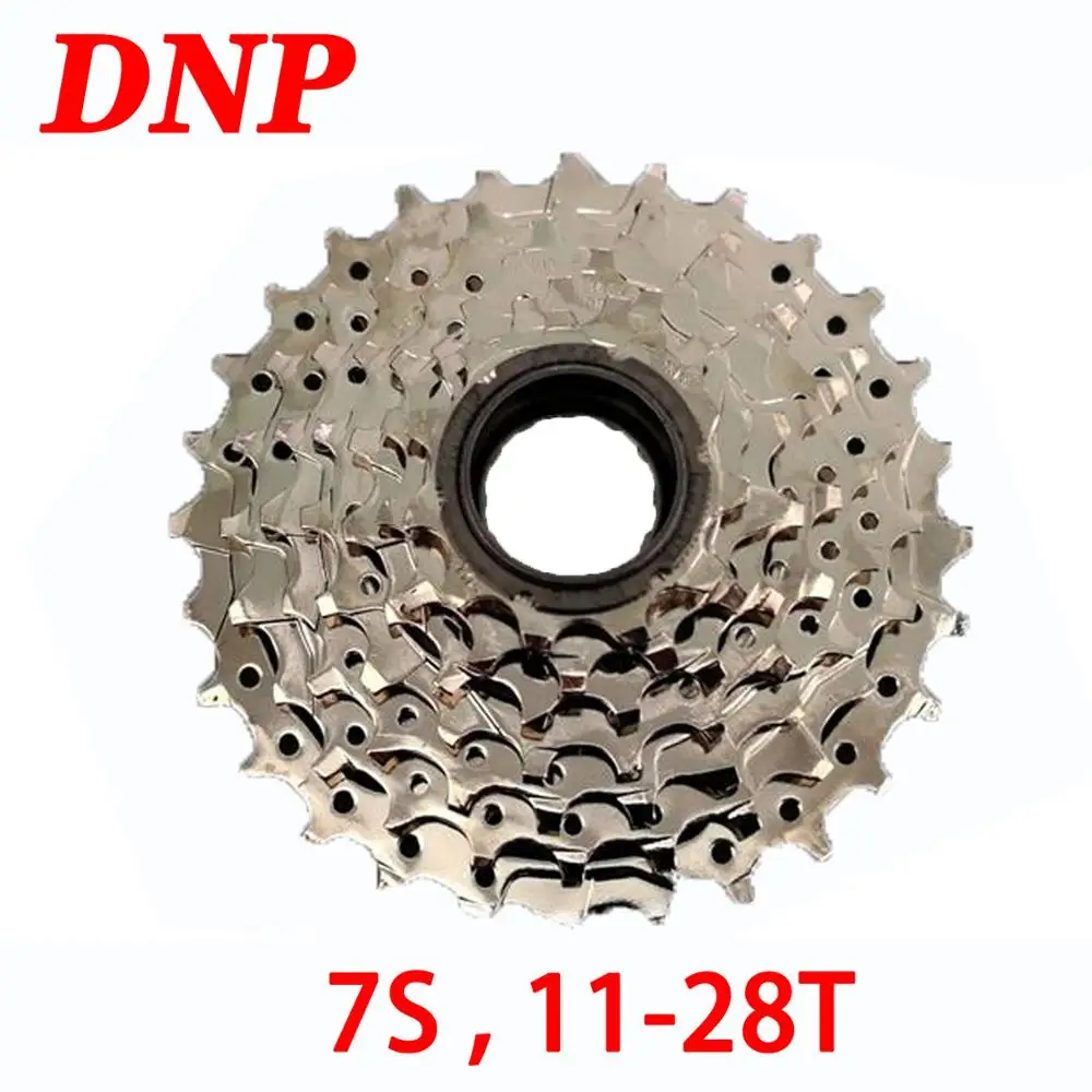DNP 7 скоростей S 11 28T велосипедный Кассетный Маховик MTB Горный дорожный велосипед