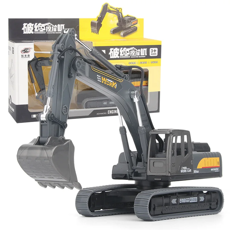 

Excavator toy model Boy toy engineering series car Friction car Interactive toy Gift christmas toys cars