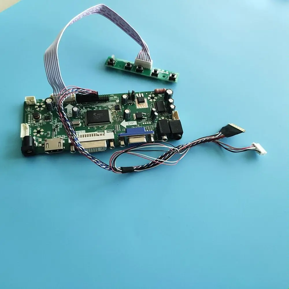 Для LP133WX2 TLC5 1280X800 13 3 &quotплата контроллера 1 лампы ЖК дисплей DVI 30pin LVDS Экран панель
