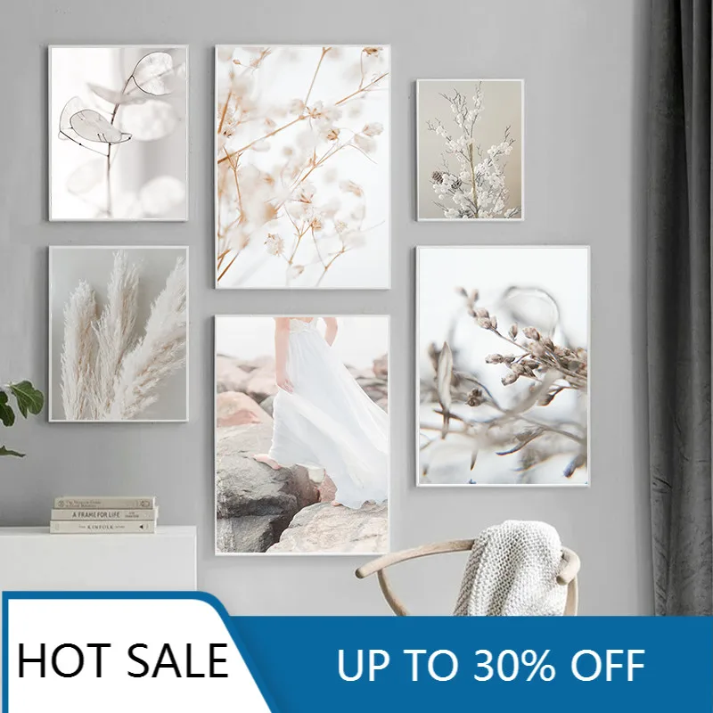 Картина на холсте минималистичные настенные плакаты в скандинавском стиле