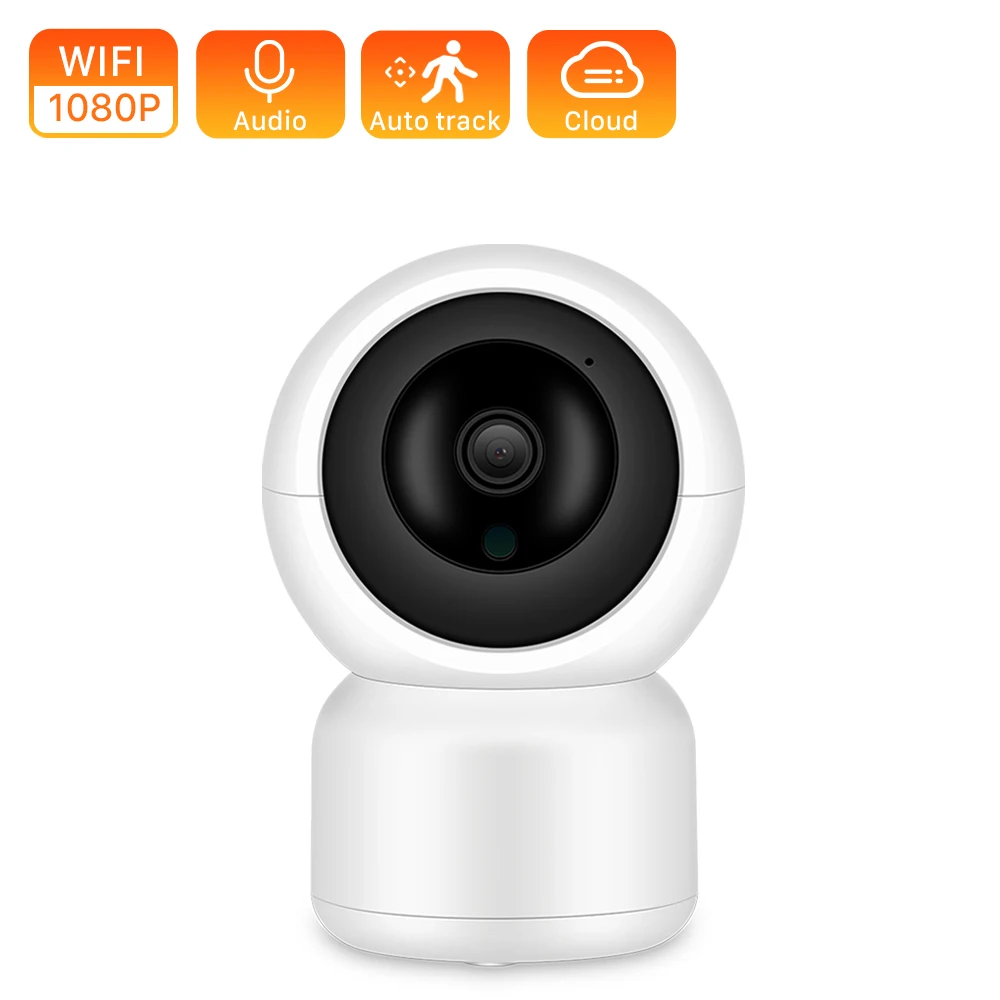 WiFi IP камера 1080P автоматическое отслеживание Беспроводной Детский Монитор 720P IR 10M