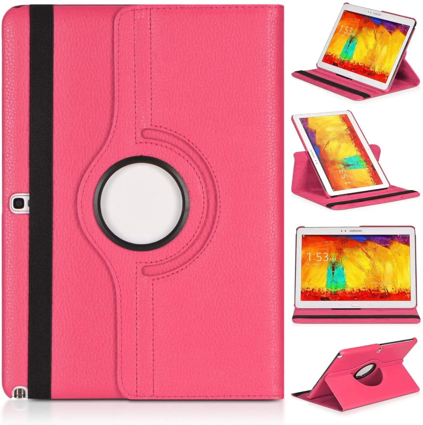 Вращающийся на 360 градусов защитный чехол из искусственной кожи для Samsung Galaxy Note 10 1