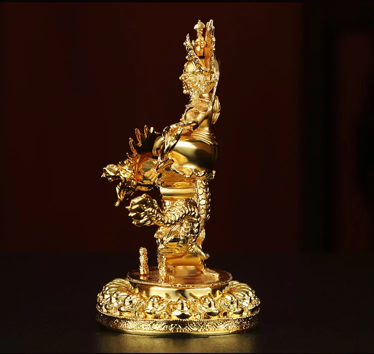 Белая статуя Будды на удачу украшение тибетский буддизм Тантра сплав процесс