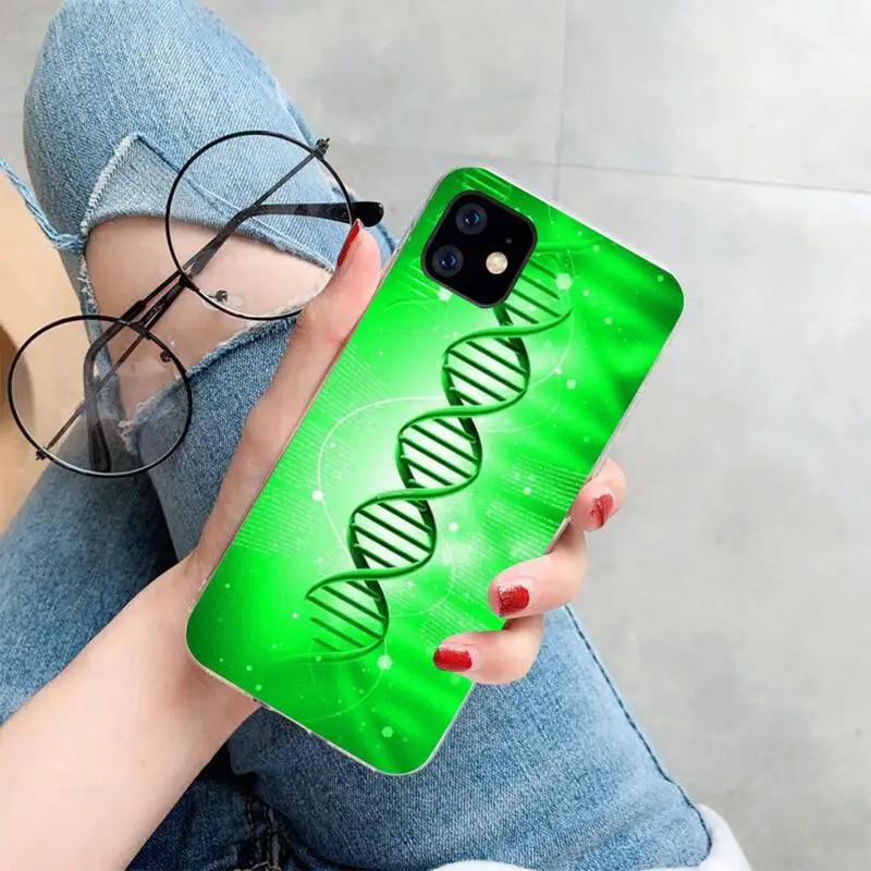 HPCHCJHM DNA на заказ фото мягкий чехол для телефона iPhone 11 pro XS MAX 8 7 6 6S Plus X 5S SE 2020 XR |