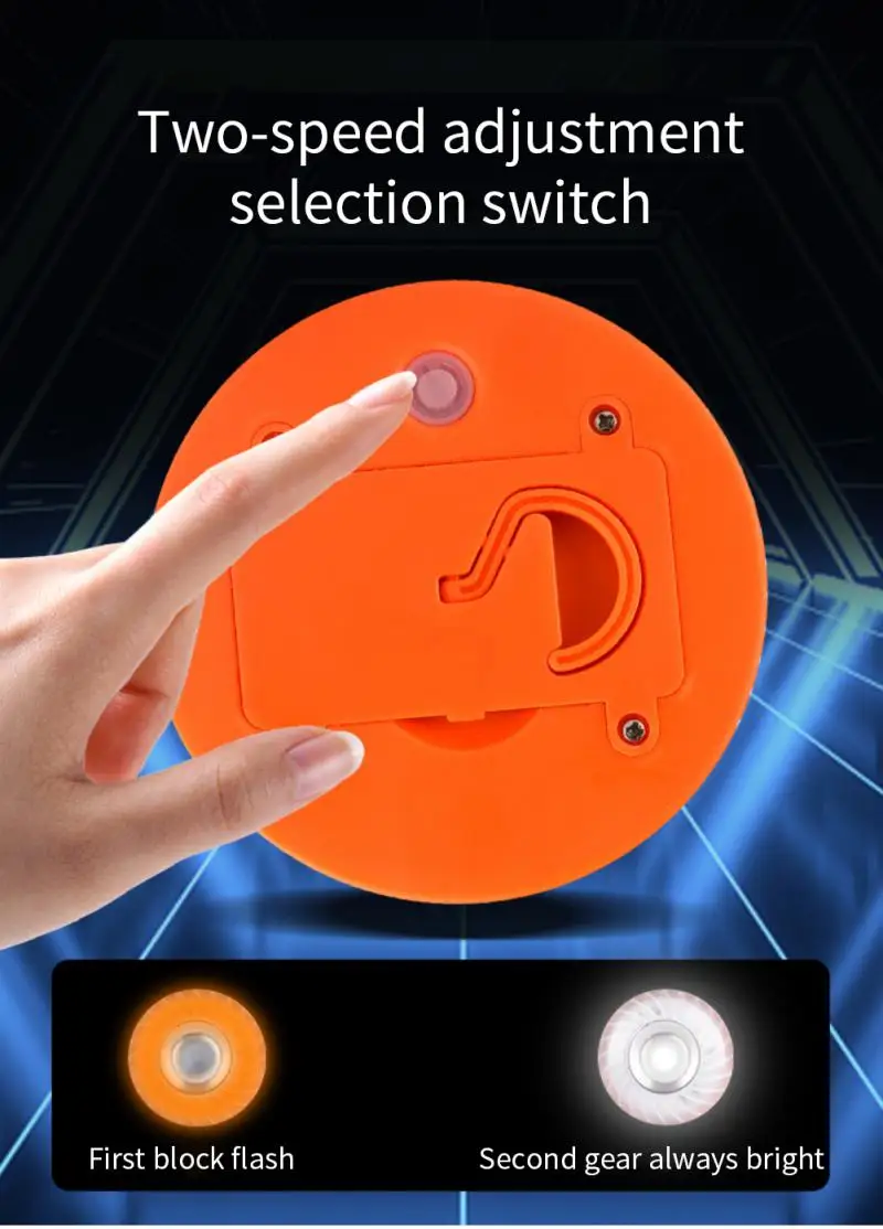 СВЕТОДИОДНЫЙ Автомобильный аварийный фонарь магнитный индукционный стробоскоп