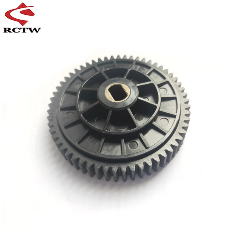 Пластиковая зубчатая шестерня с 57 зубьями и резиновой заслонкой втулка для 1/5 Hpi