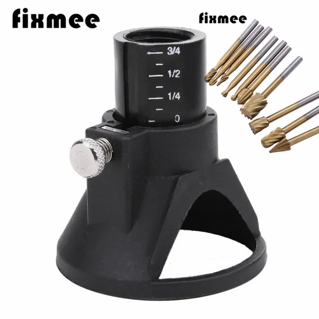 10pcs Titanium Milling Rotary File Wood Accessories + Locator Located Horn | Инструменты