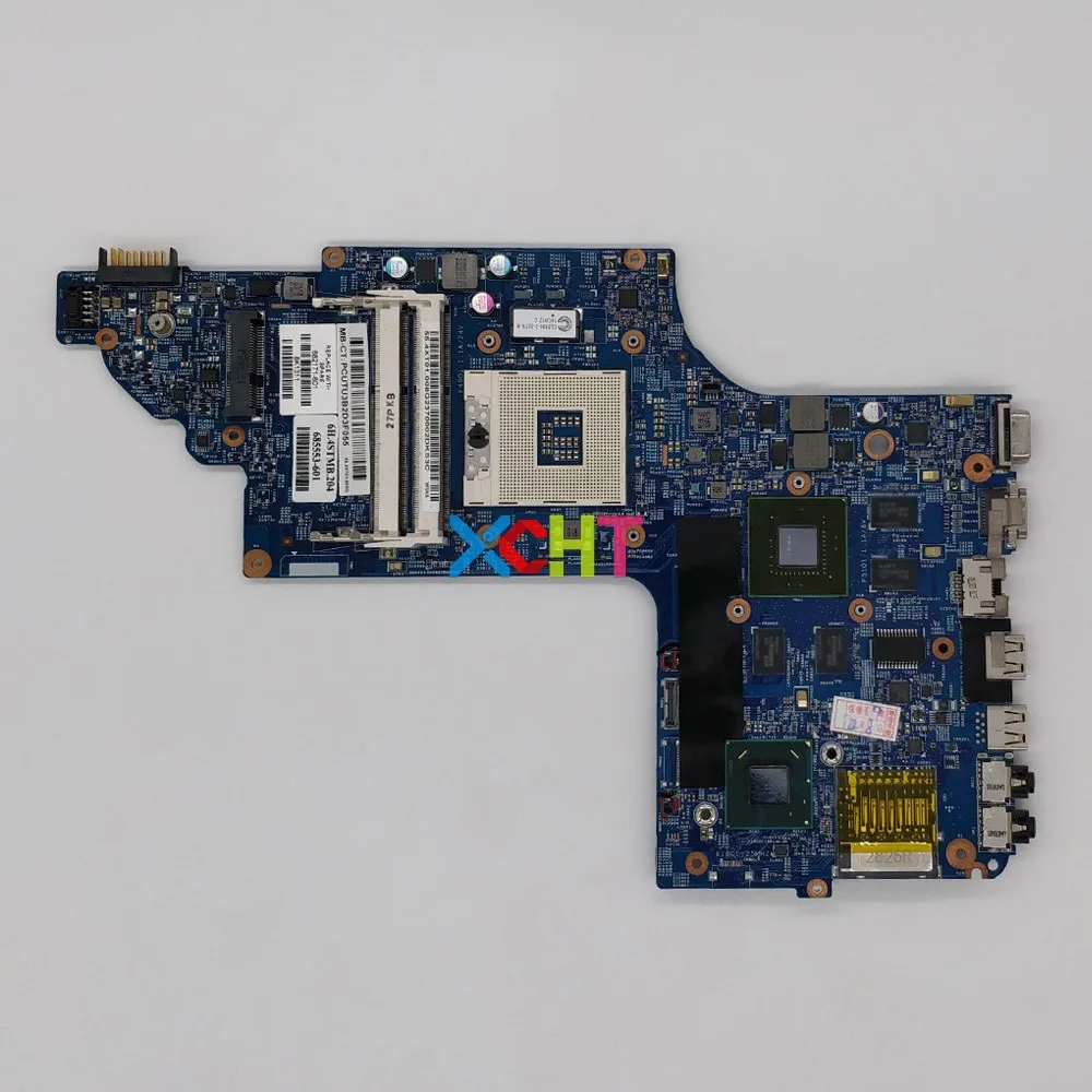 XCHT для hp Envy DV6 DV6-7000 DV6T-7000 серии 682171-001 682171-501 682171-601 HM77 GT630M/2 ГБ, может использоваться как ноутбук материнская плата тестирование