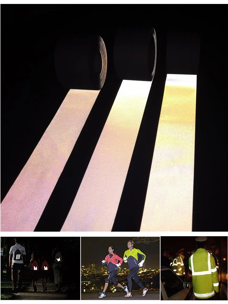 Светоотражающая Предупреждение ная лента высокой видимости 5 см * м|warning tape|reflective