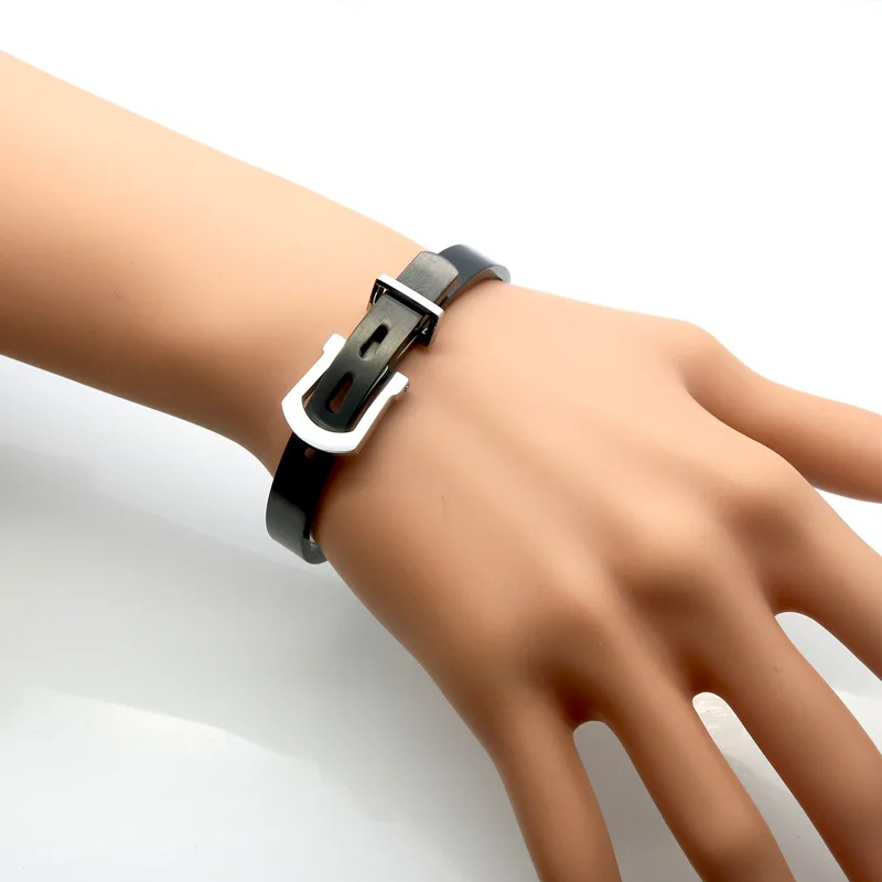 Роскошные стильные новые модные мужские/женские браслеты из нержавеющей стали