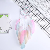 colorful dream catcher windbell wall pendant bedroom room pendant creative feather windbell girl couple gift wall pendant gift