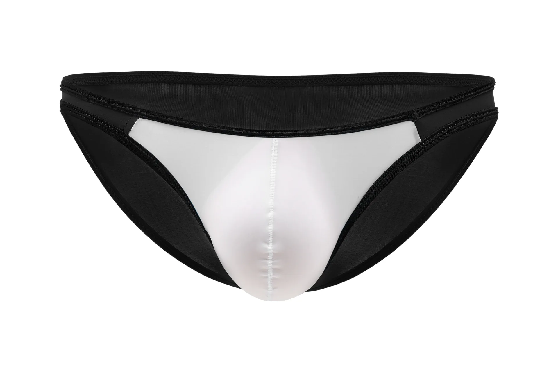 Мужские короткие дышащие сексуальные брифы из ледяного шелка эротическое