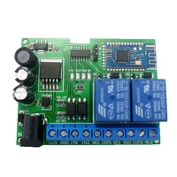 2ch ios android bluetooth compatible relay 2 4g rf wireless remote control switch iot module board