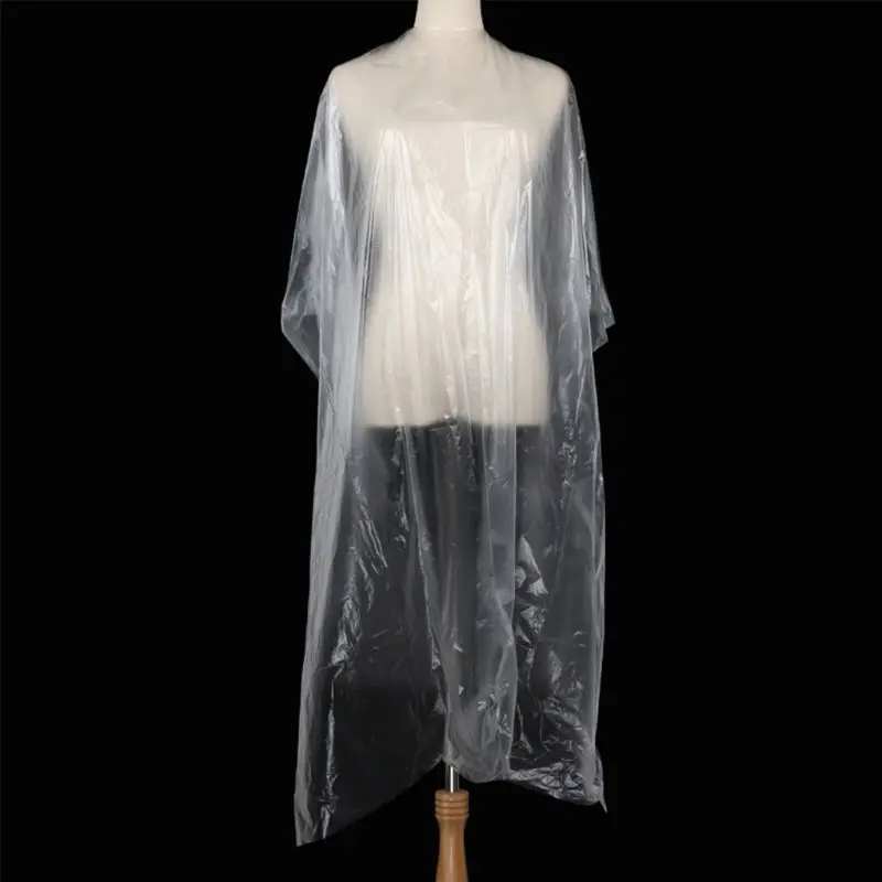 

50pcs Salon Disposable Hair Cutting Hairdressing Cape Professional Barber Hairs Gown Wrap Apron K3NE