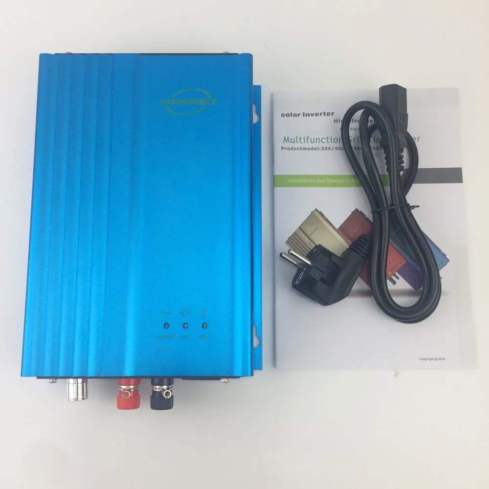 MPPT солнечный Grid-Tie Инвертор 500 Вт 600 Чистая Синусоидальная волна для PV входа 16-180 в