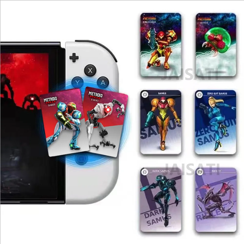 Metroid Dread amiiboen карта samus возвращает METROID 5 для NS Switch NFC ntag215 Tag amxxbo | Безопасность и