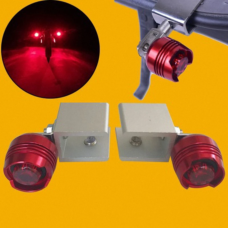 Предупредительный задний фонарь для электрического скутера, фонарик для Xiaomi Mijia M365, электрические аксессуары для безопасного ночного велос... от AliExpress WW