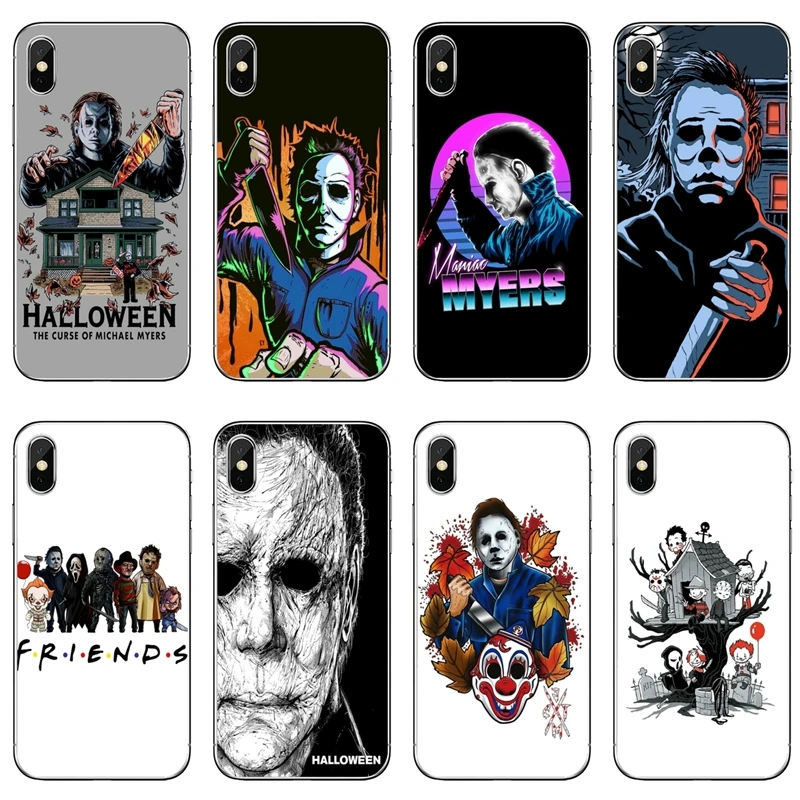 Чехол для телефона с принтом Майкла Майерса Хэллоуина чехлы Samsung Galaxy M30 J8 J7 J5 Pro J6 J4