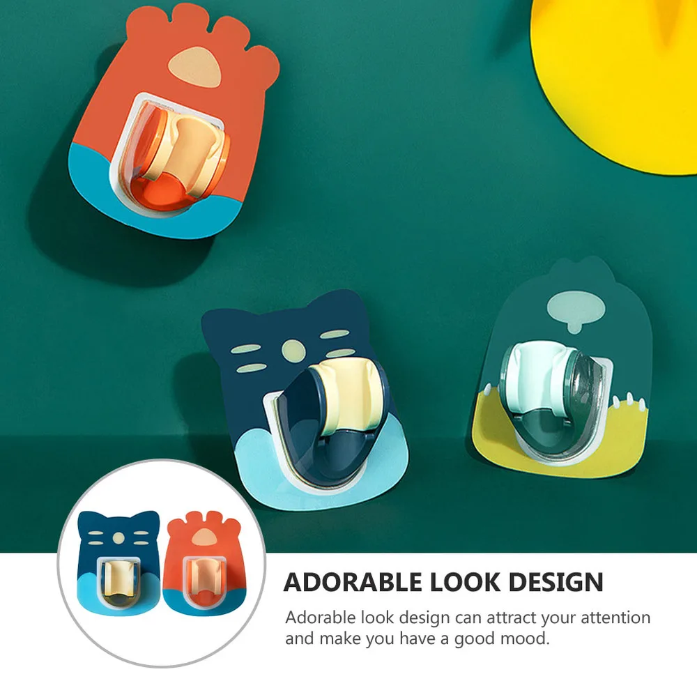 

2Pcs Bathroom Shower Head Brackets Punching Paste Shower Head Holders