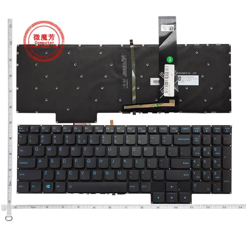 Клавиатура для ноутбука Lenovo IdeaPad Gaming 3-15IMH05 15ARH05 15ACH GY530 GY550 GY570 Y7000 2020 с подсветкой