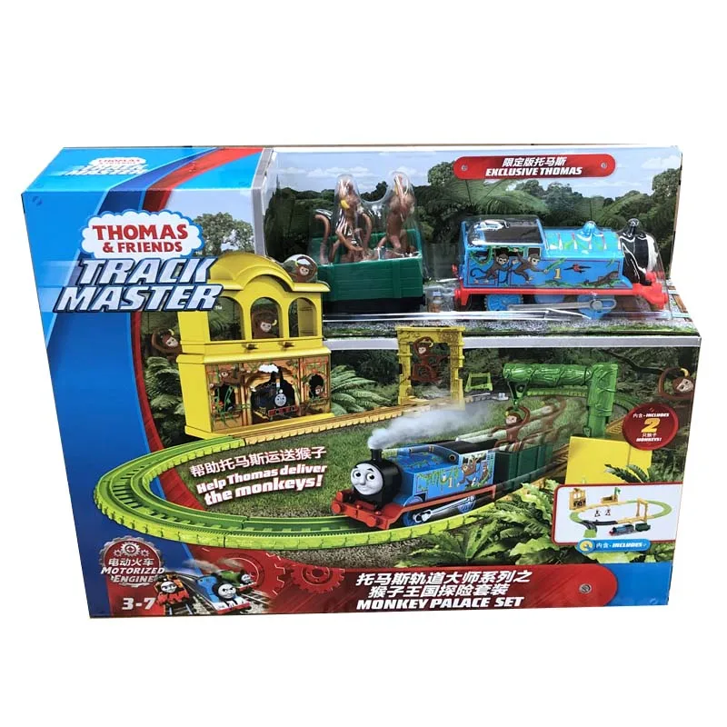 

Thomas and Friends Track Master Series Monkey Kingdom Adventure Set Electric Train Children's Educational Toy Birthday Gift