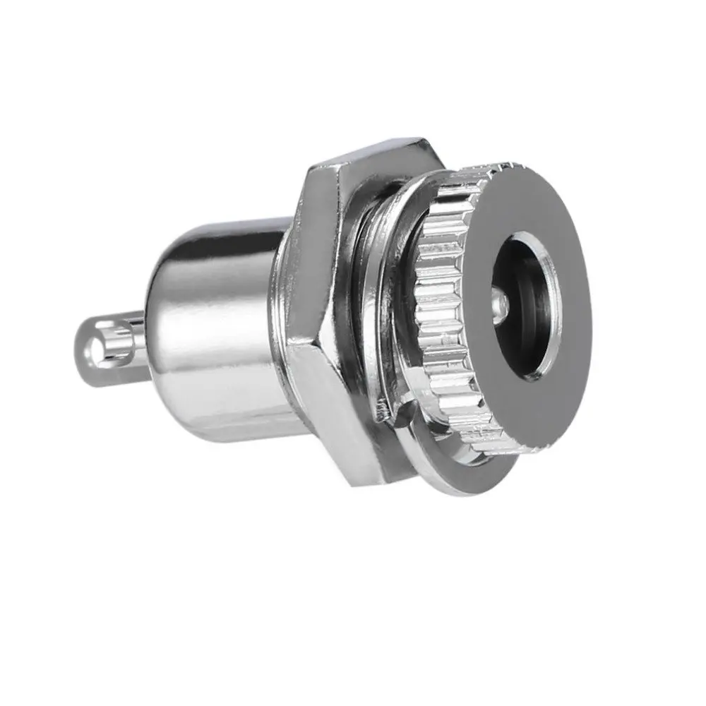 

New 5-Pack DC-099 5.5 Mm X 2.1mm 30V 10A DC Power Jack Socket,Threaded Female Panel Mount Connector Adapter Aaa To Adapter