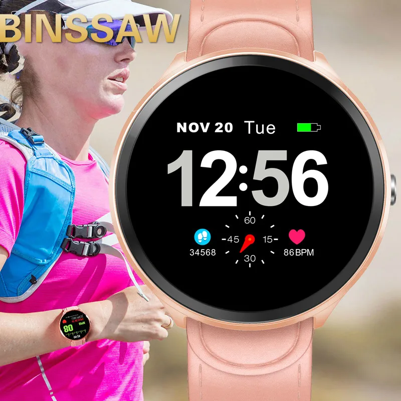 BINSSAW Women Smart Watch Men Heart Rate Monitor Blood Pressure Fitness Tracker Smartwatch Sport Smart Clock Watch IOS Android enlarge