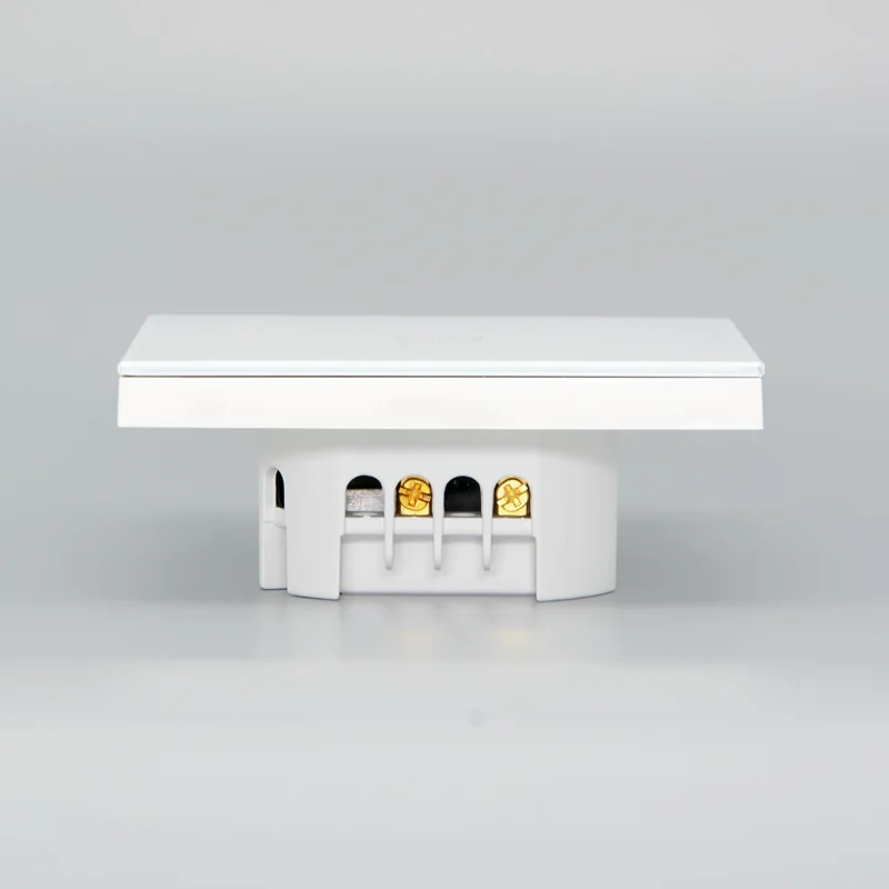 Умный сенсорный выключатель Zigbee стеклянная настенная панель без нейтрального