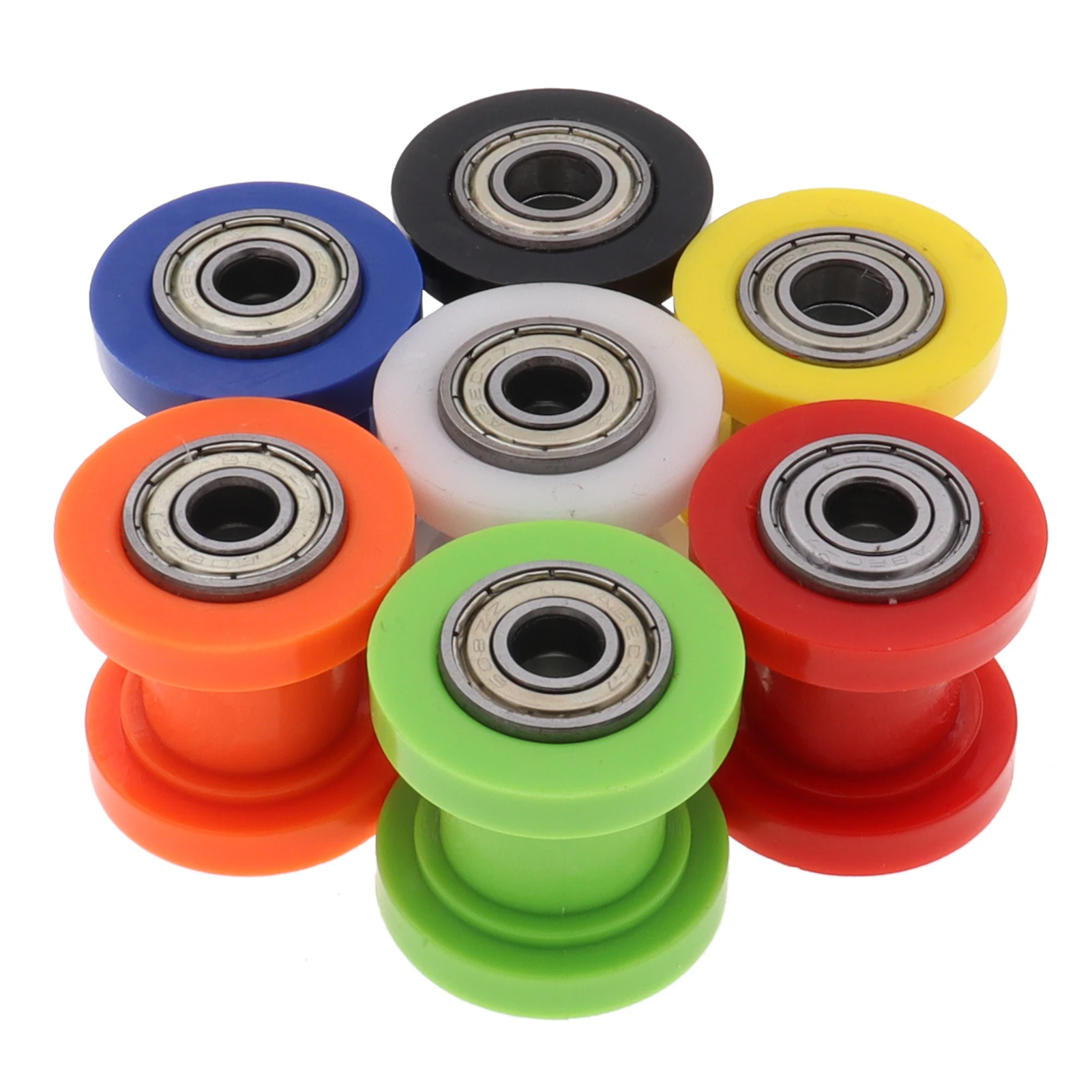 Новый 10 мм/8 мм цепи ролики цепь шкива натяжного колеса Руководство для