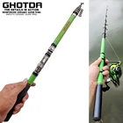 Мини-удочка с катушкой Combo 1,5-3,0 m, телескопическая удочка с металлической катушкой, с высоким передаточным числом 5,5: 1, катушка спиннинга