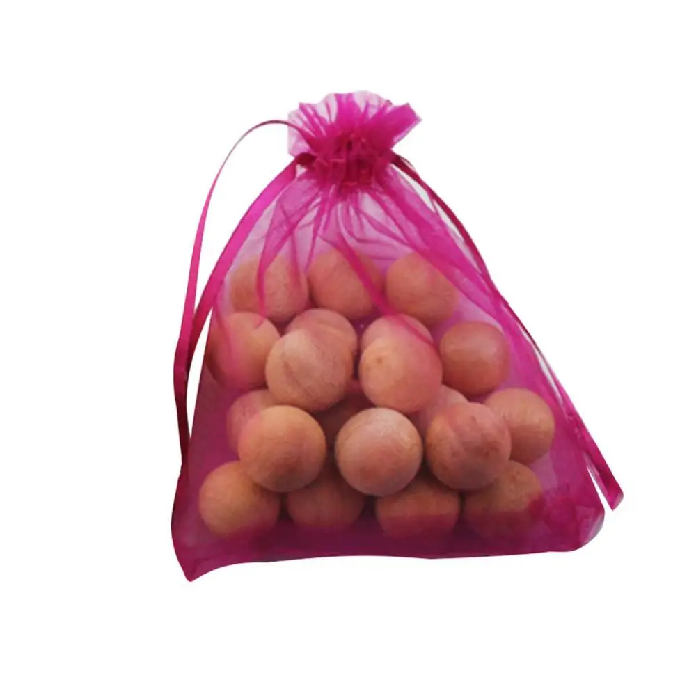 

20Pcs 1.8cm Camphor Wood Moth Balls Wardrobe Clothes Drawer Smell Remover Beads