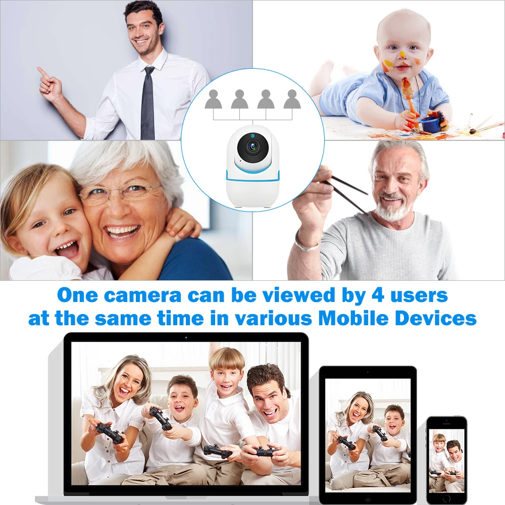 Defeway домашняя IP камера безопасности Wi Fi 1080P Беспроводная сетевая CCTV наблюдения P2P