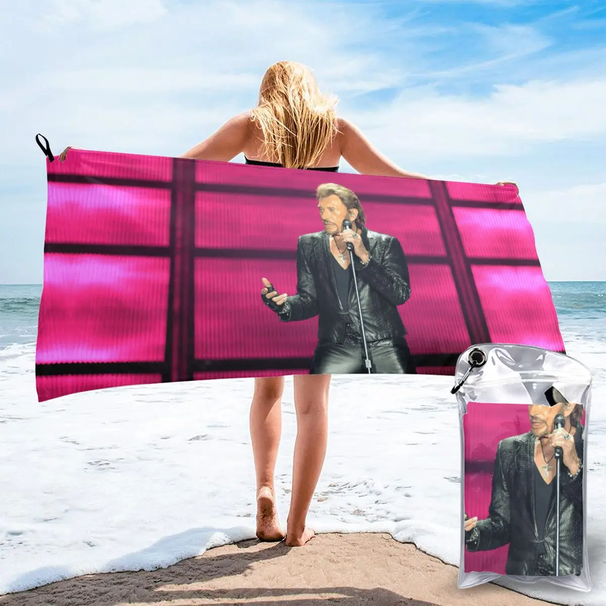 

French Court Freezes Late Rocker Johnny And Hallyday's Quick dry towel premium Cups Quick Dry Towel Novelty Absorbent towel