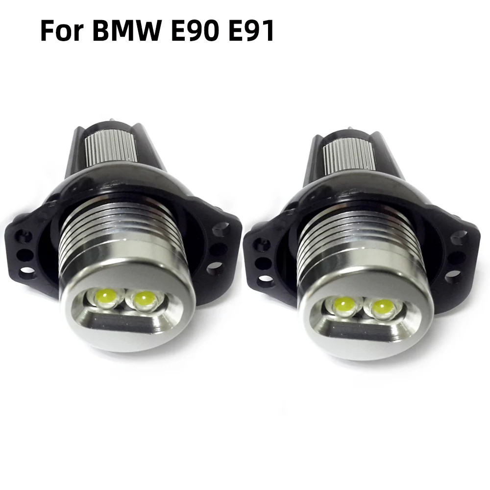 

Светодиодные Габаритные огни «ангельские глазки» для BMW E90 E91316i 318d 318i 328xi 330d 330i, 2 шт., 12 Вт/комплект