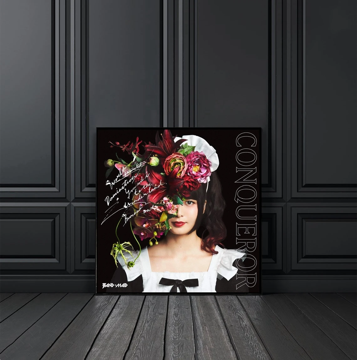 Постер для альбома музыкальной горничной Conqueror холщовая печать рэп хип-хоп