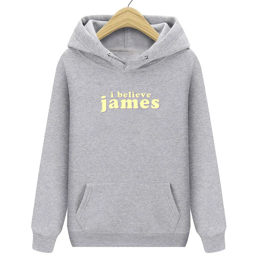 

COFUN Popular Charles Merch I Love James Printed Fashion Hoodies Pullover Harajuku Hooded Sweatershirt Unisex