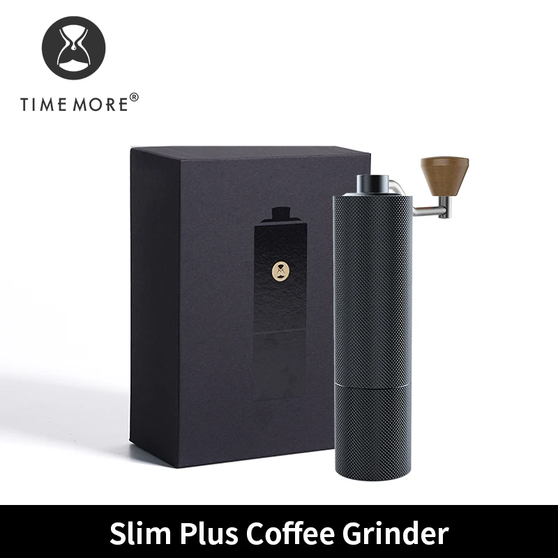 Timemore Slim Plus Portable Manual Coffee Grinder Stainless Steel Burr Hand Coffee Grinder