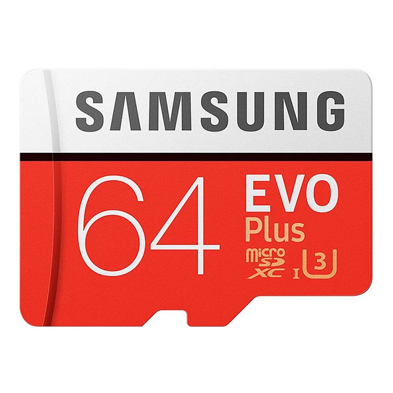 Карта Microsd SAMSUNG 64 Гб 128 256 г 512 ГБ 100 МБ/с. Class10 EVO Plus UHS 3 Micro SD карты памяти TF мини флеш