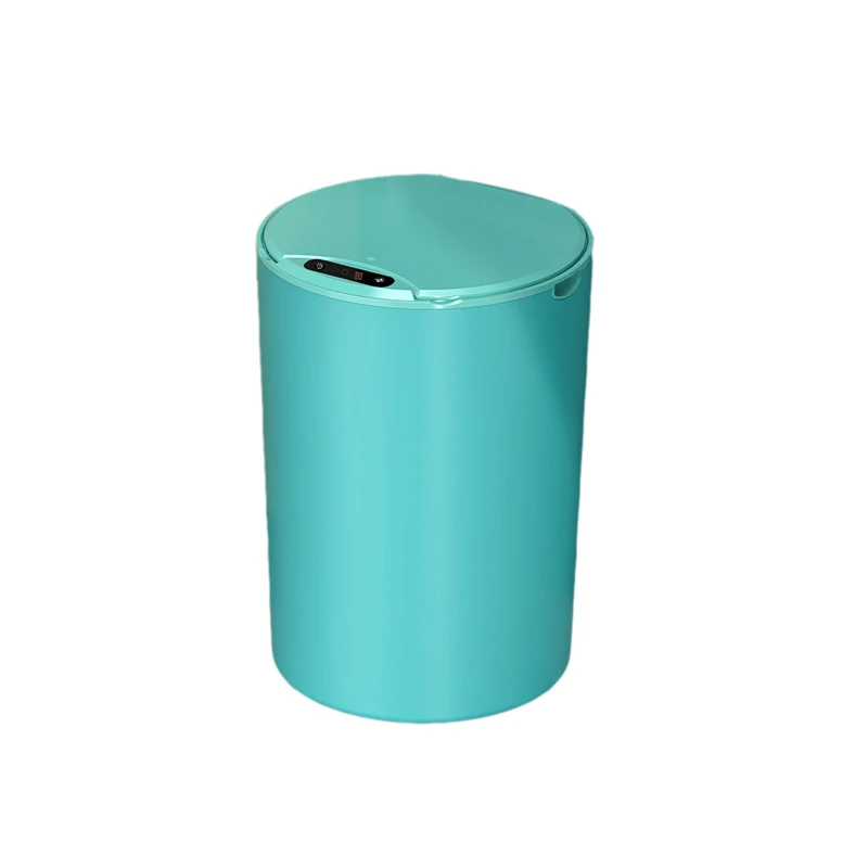 

Smart Sensor Trash Can with Lid Induction Automatic Electric Garbage Bin Living Room Bathroom Poubelle De Cuisine Dustbin