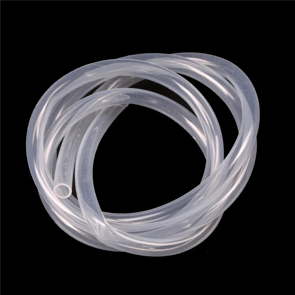 

Transparent 1Meter Food Grade Flexible Hose Silicone Tubing Tube 5-10mm Inner Diameter