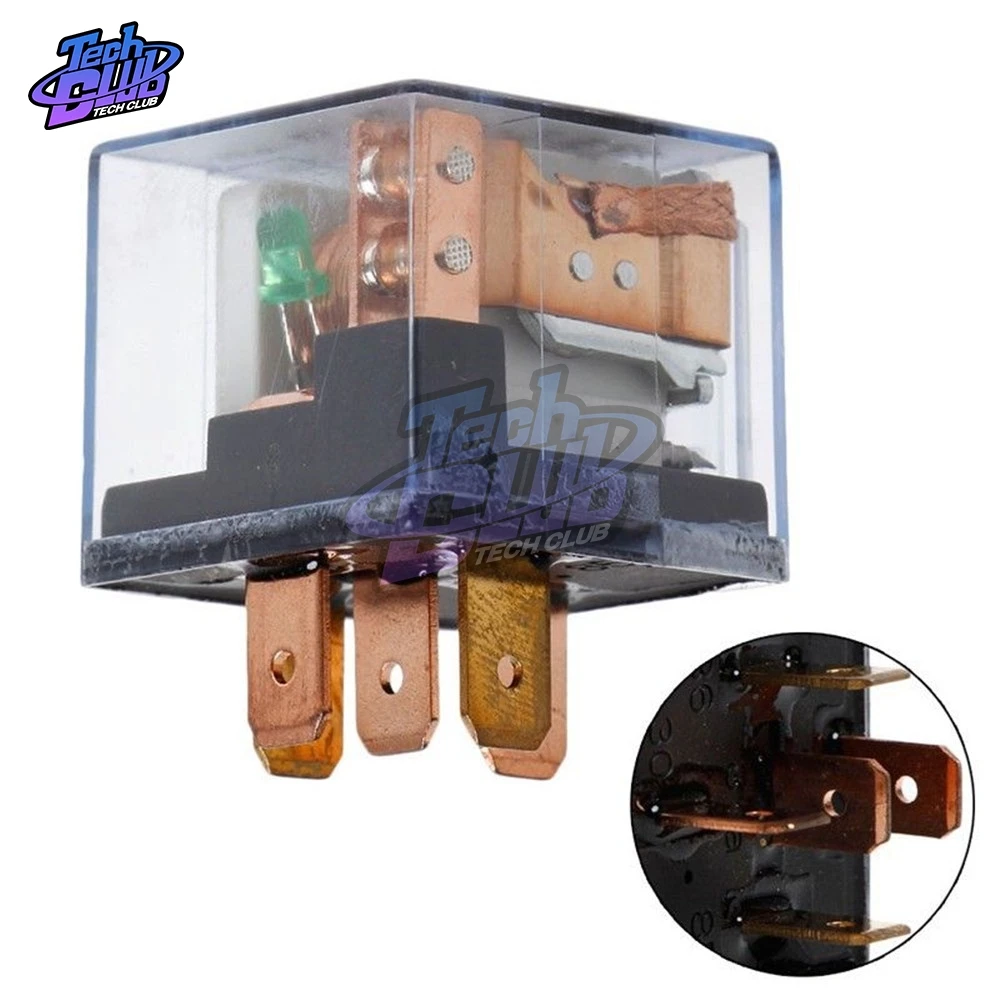 Водонепроницаемое автомобильное реле 12 В 100 А 5 контактов SPDT Автомобильное