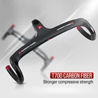 Карбоновый руль для шоссейного велосипеда AERONOVA, 28,6 мм, встроенный гоночный велосипед, руль для шоссейного велосипеда 400420440